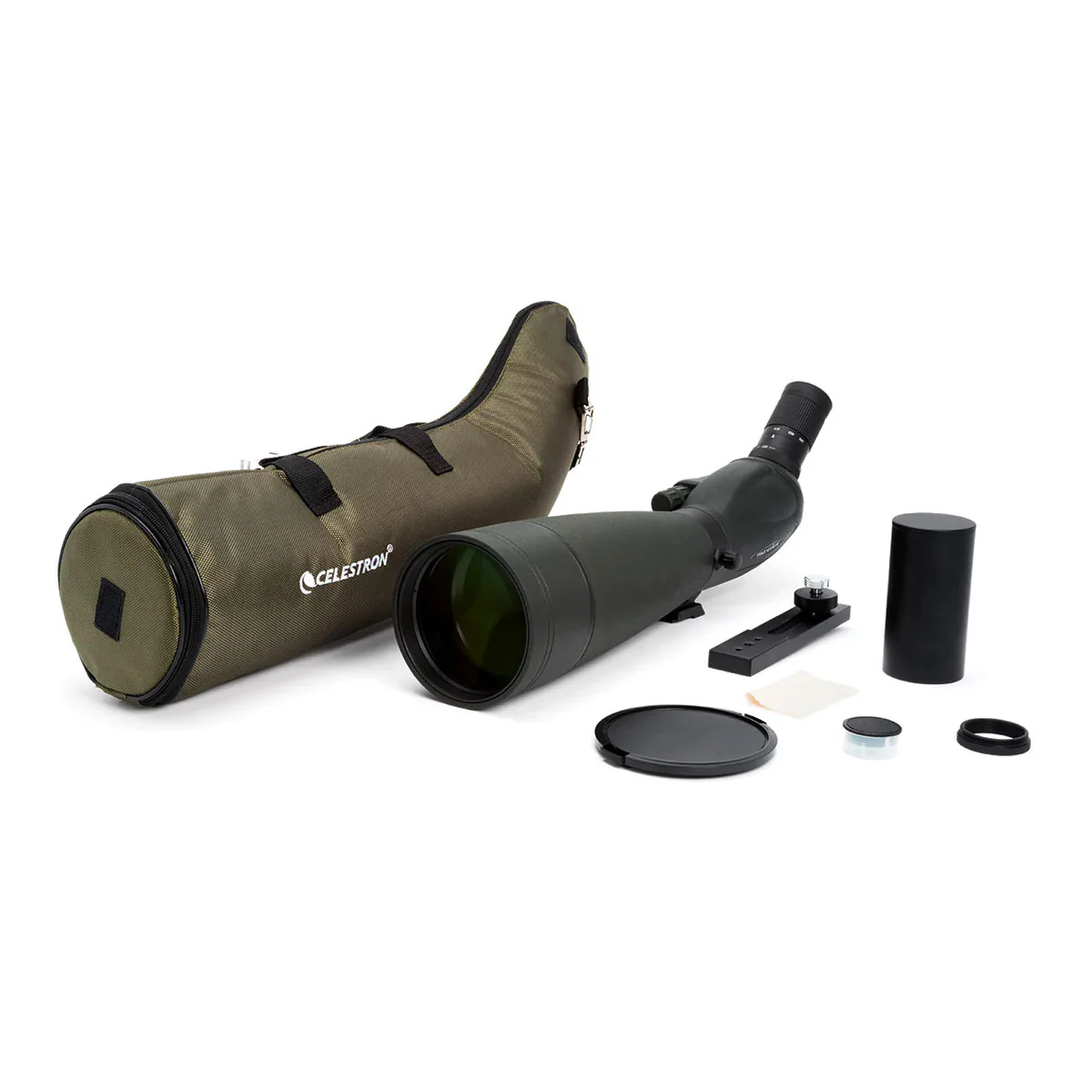 Celestron TrailSeeker 100 Angled Spotting Scope with Tripod - Image 10