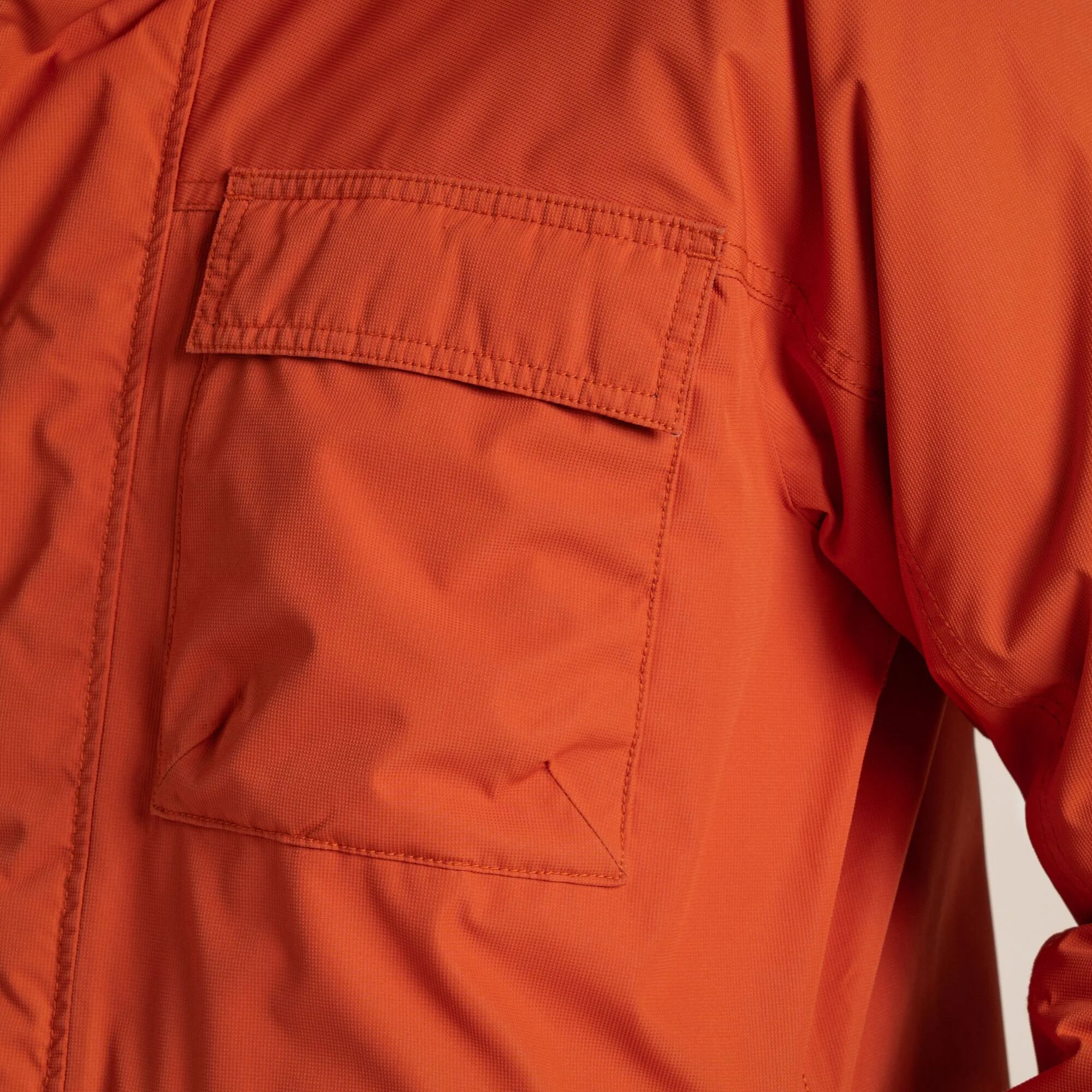 Craghoppers Men's Breckon Waterproof Jacket | Carnelian Orange - Image 5