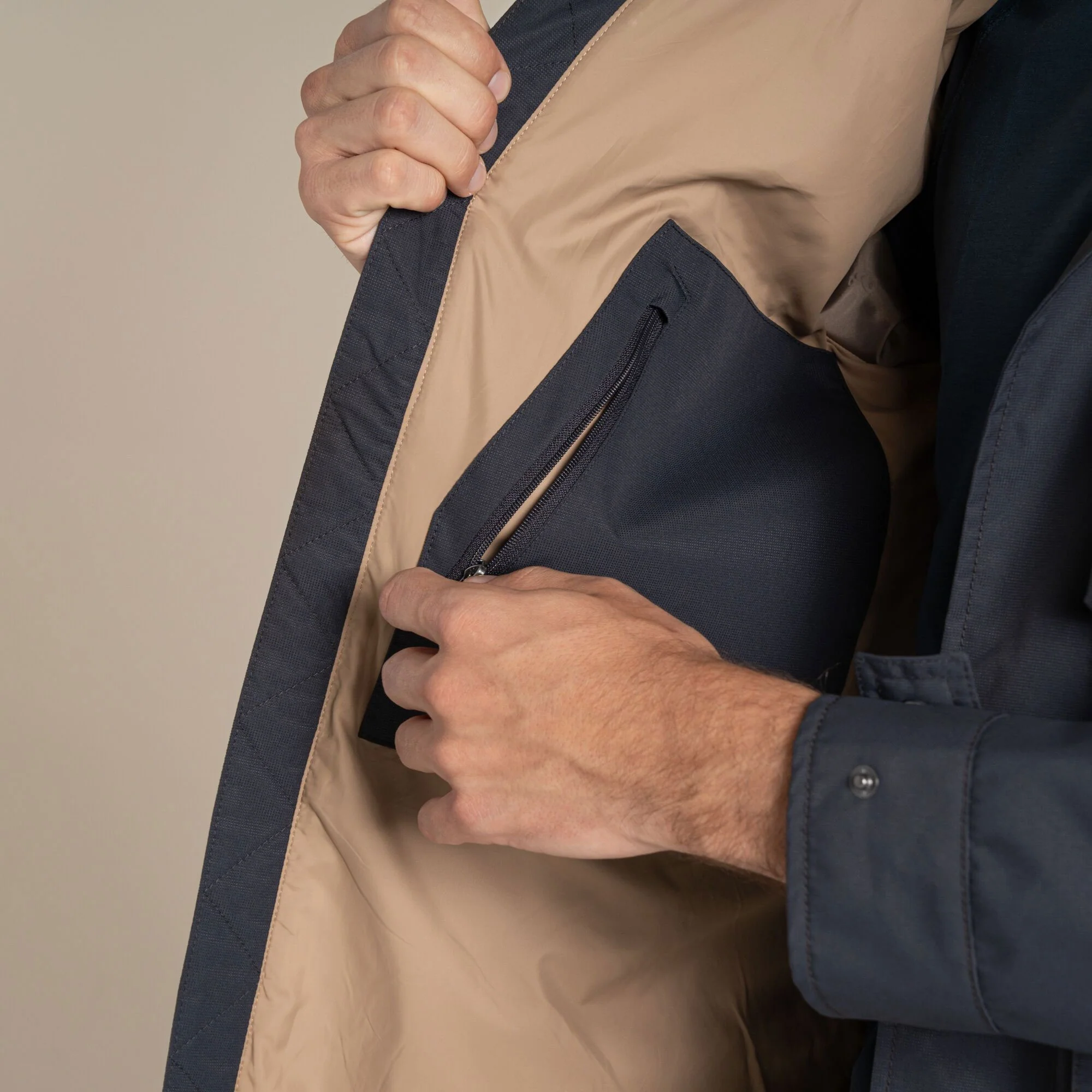 Craghoppers Men's Hartley Waterproof Jacket | Dark Iron - Image 10