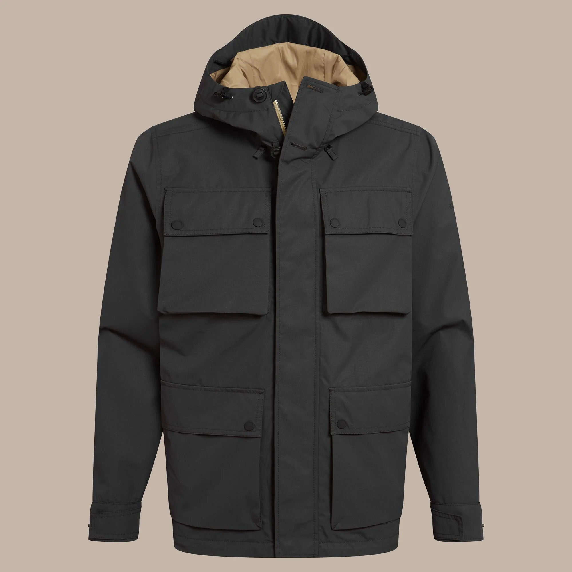 Craghoppers Men's Hartley Waterproof Jacket | Dark Iron - Image 11
