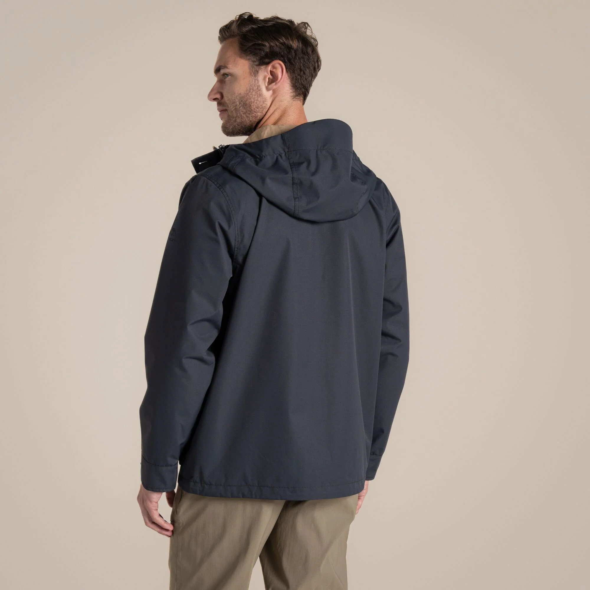 Craghoppers Men's Hartley Waterproof Jacket | Dark Iron - Image 3