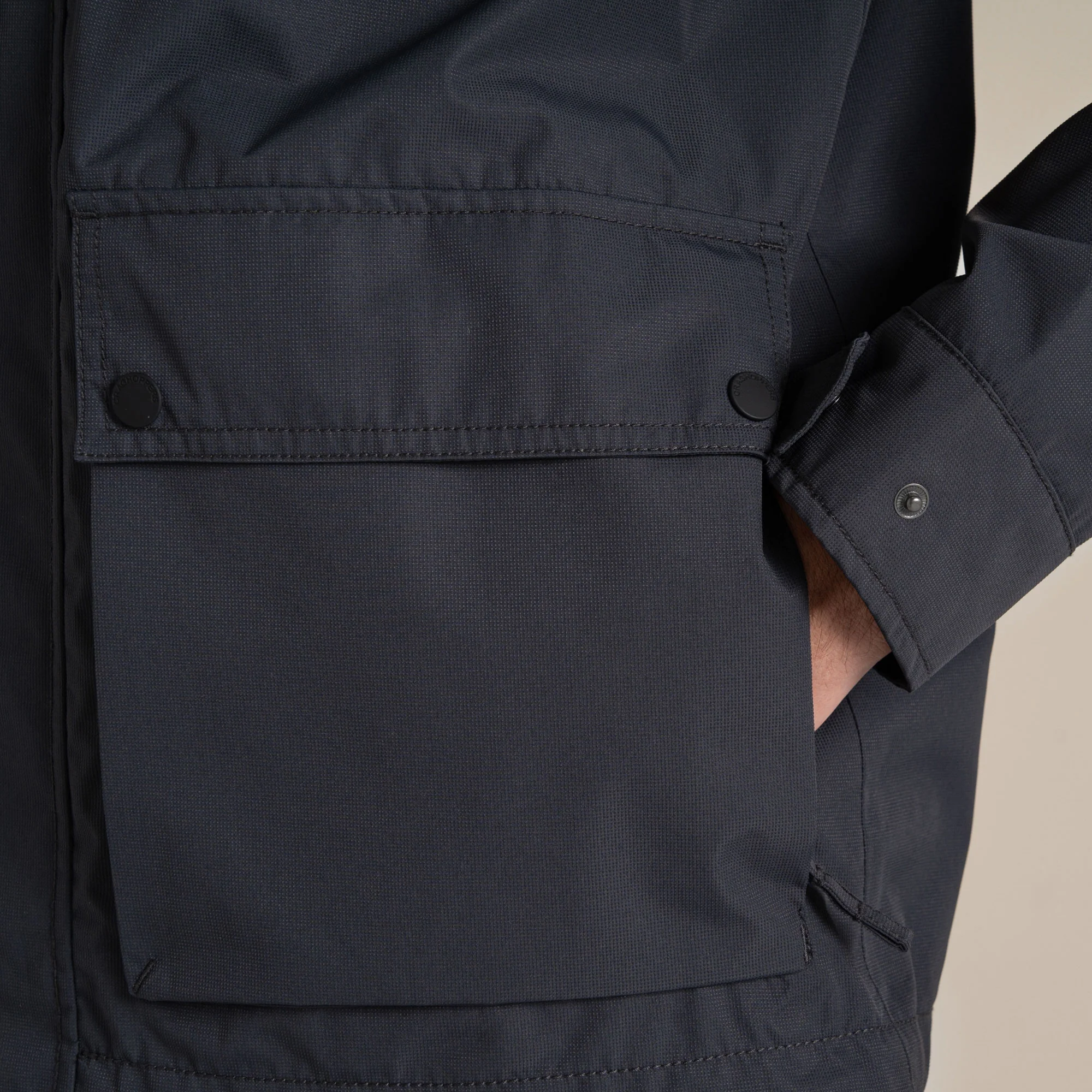 Craghoppers Men's Hartley Waterproof Jacket | Dark Iron - Image 7