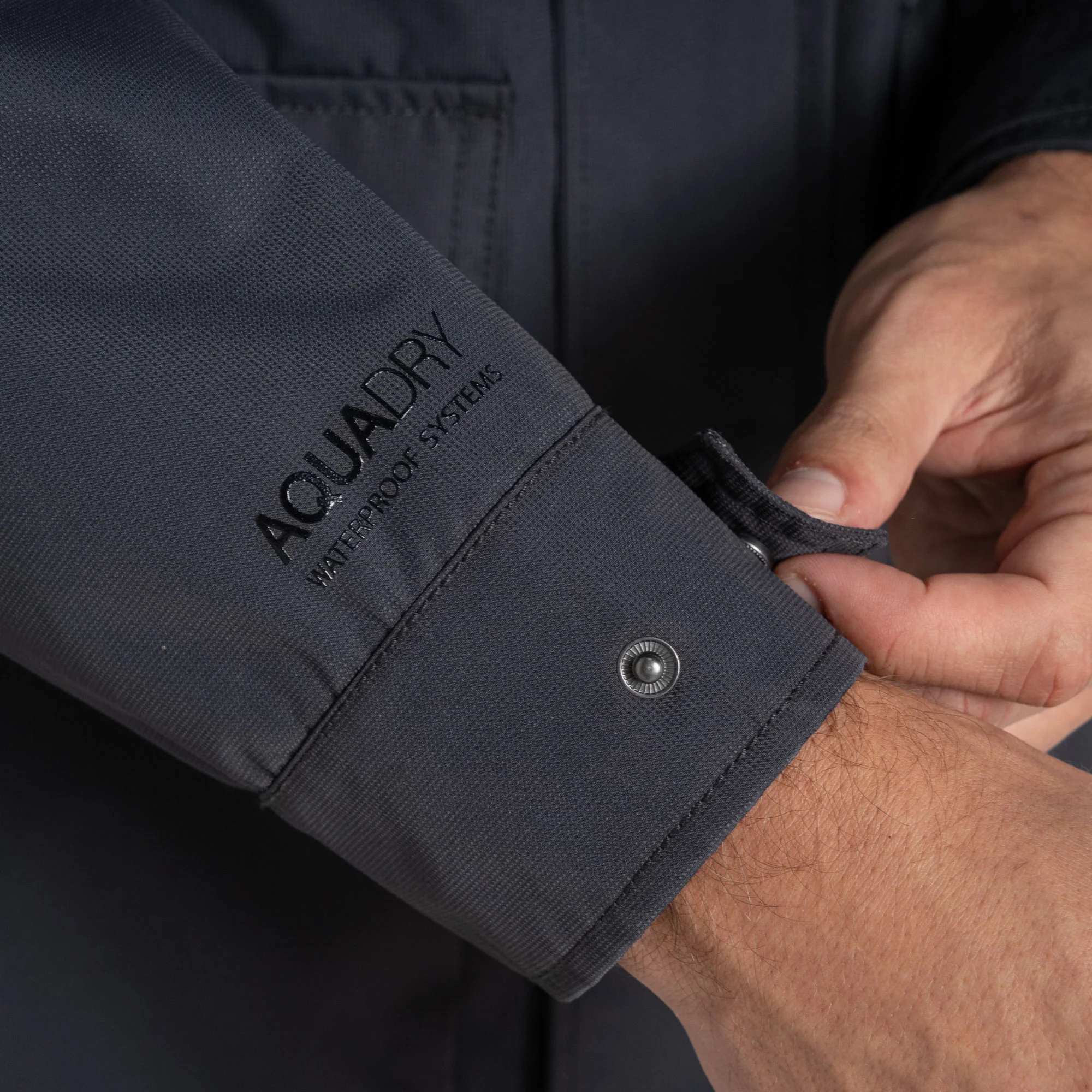 Craghoppers Men's Hartley Waterproof Jacket | Dark Iron - Image 8