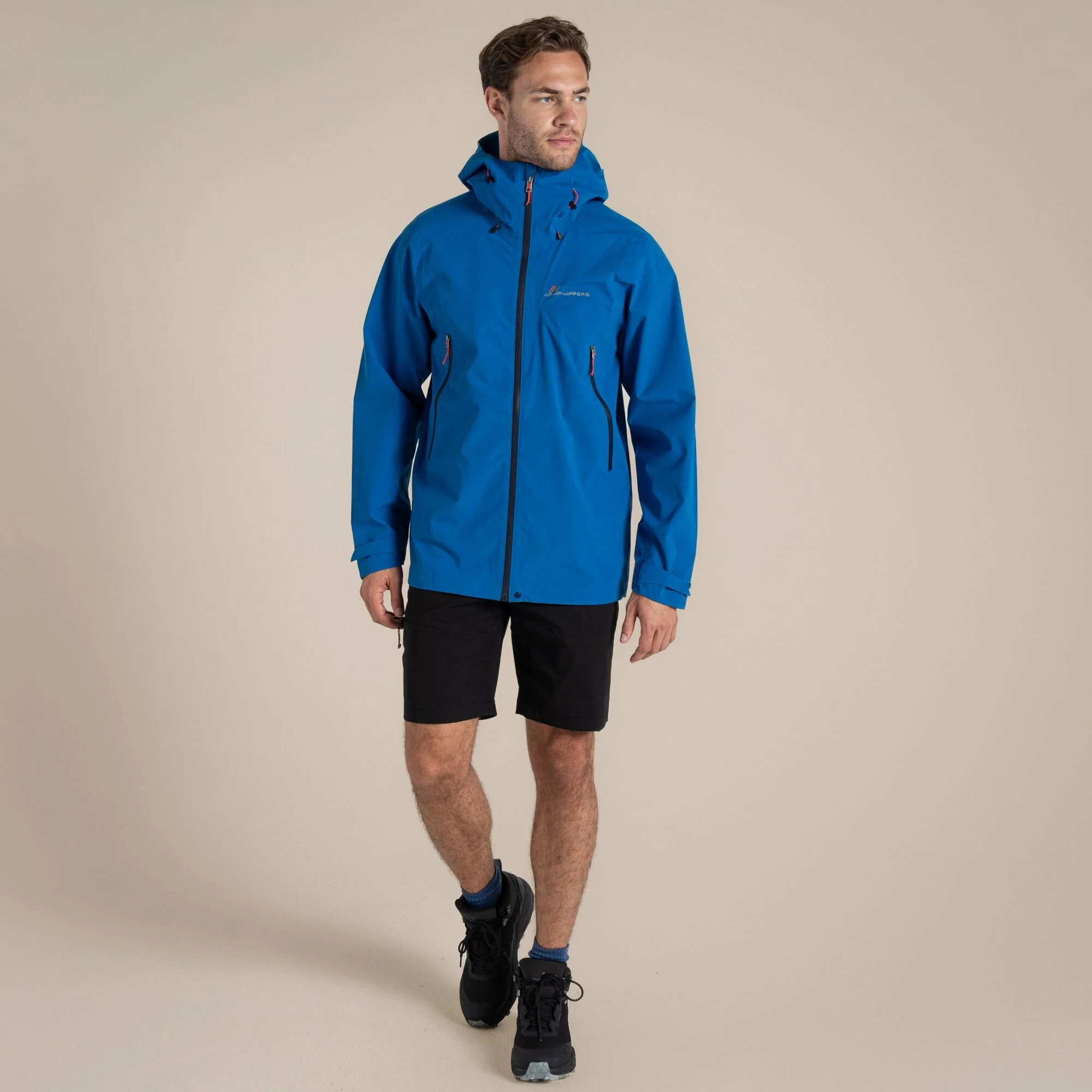 Craghoppers Men's Maris 2.5L Stretch Waterproof Jacket | Fresh Blue - Image 4