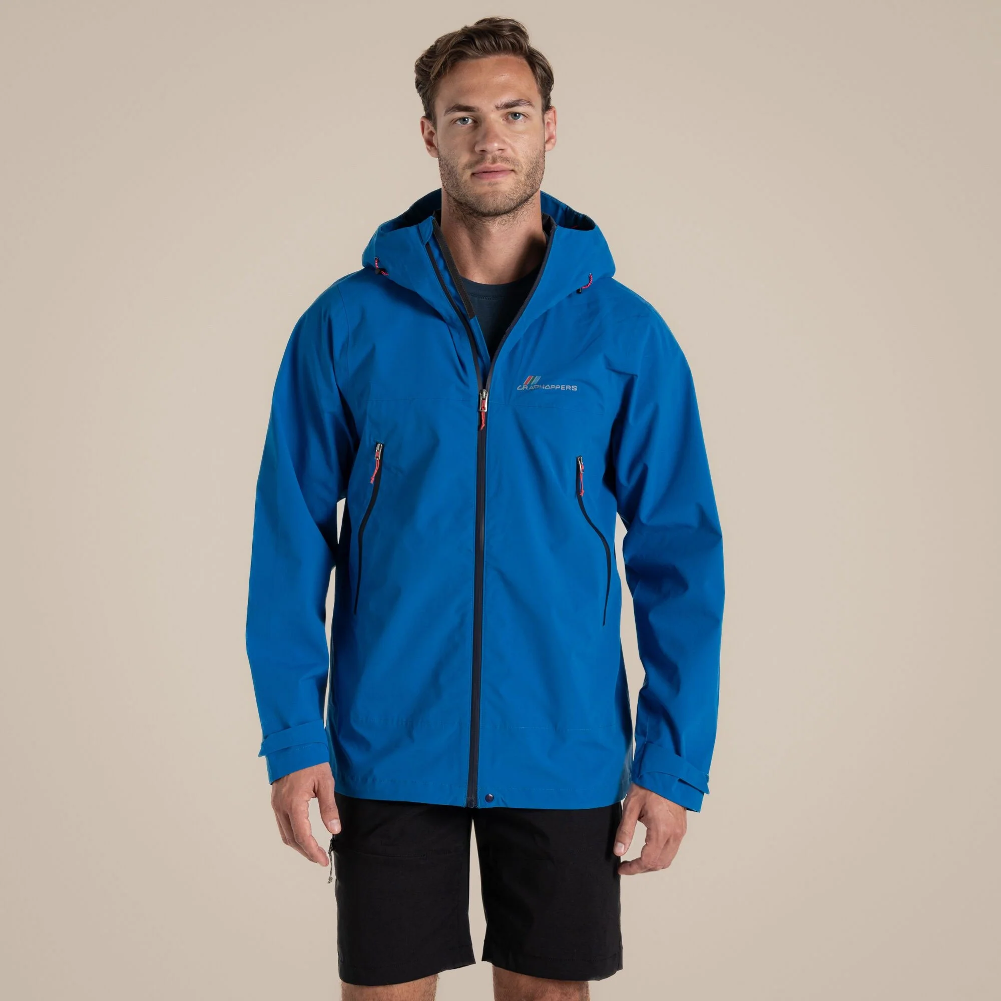 Craghoppers Men's Maris 2.5L Stretch Waterproof Jacket | Fresh Blue - Image 5