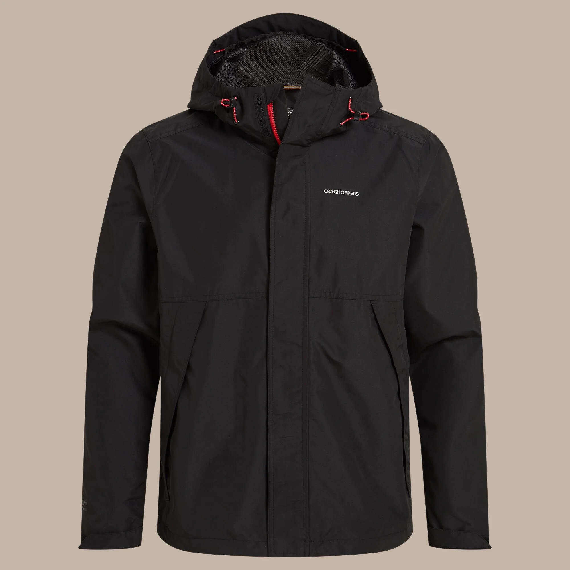Craghoppers Men's Ossus Waterproof Jacket | Black - Image 8