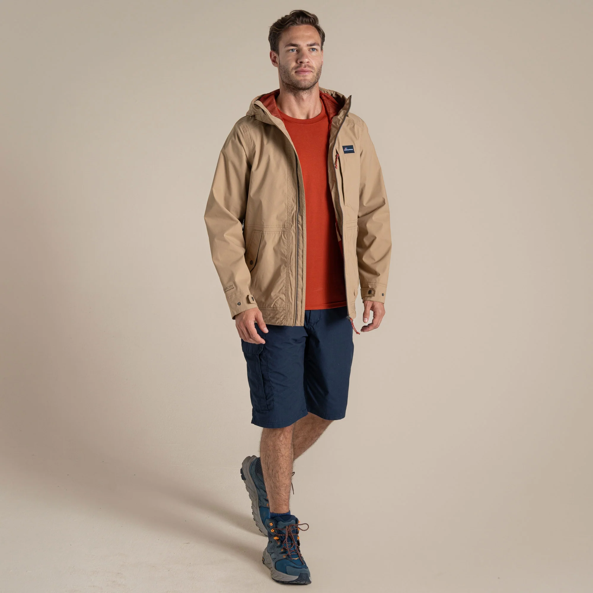 Craghoppers Men's Pandion Waterproof Jacket | Earthenware - Image 4