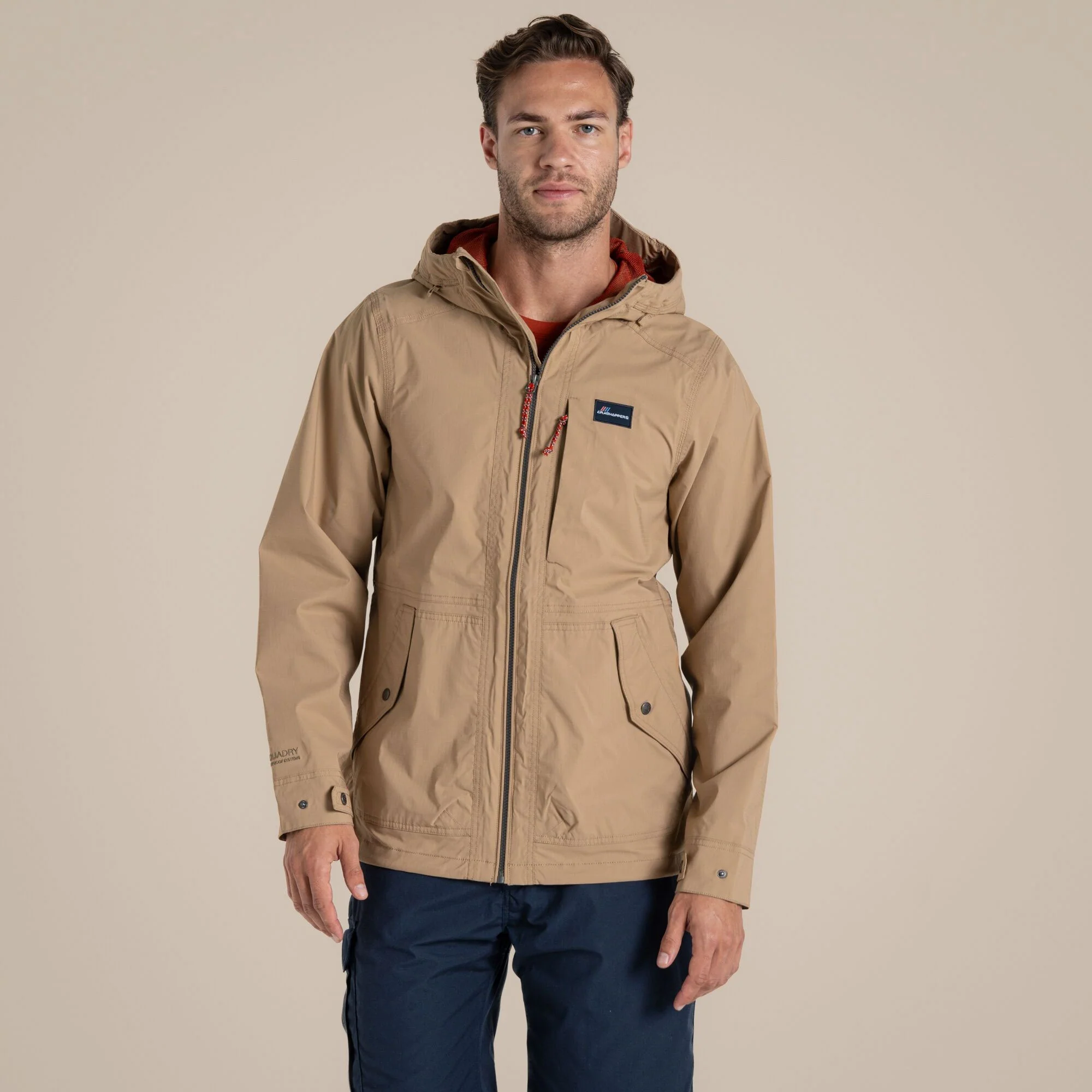 Craghoppers Men's Pandion Waterproof Jacket | Earthenware - Image 5