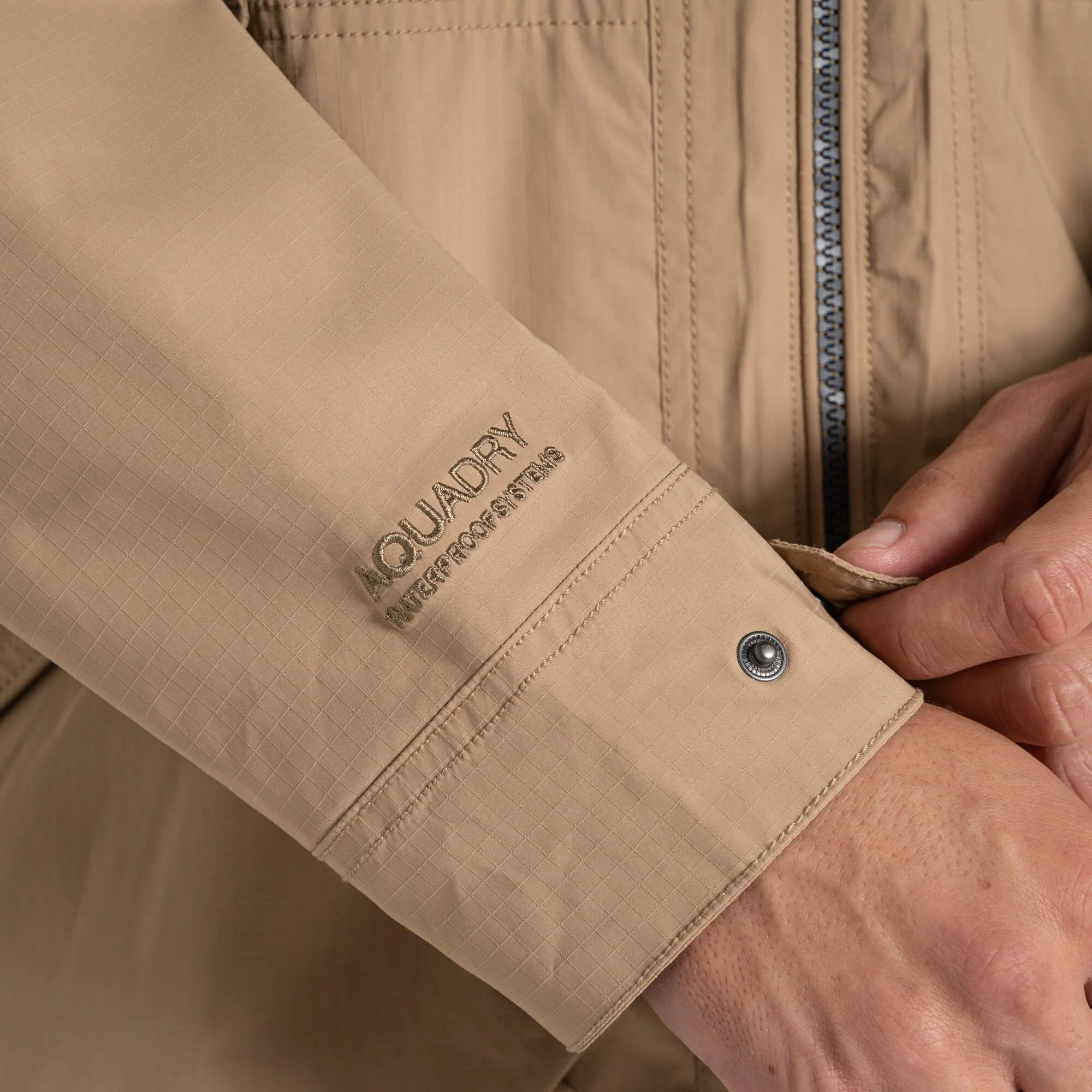 Craghoppers Men's Pandion Waterproof Jacket | Earthenware - Image 6