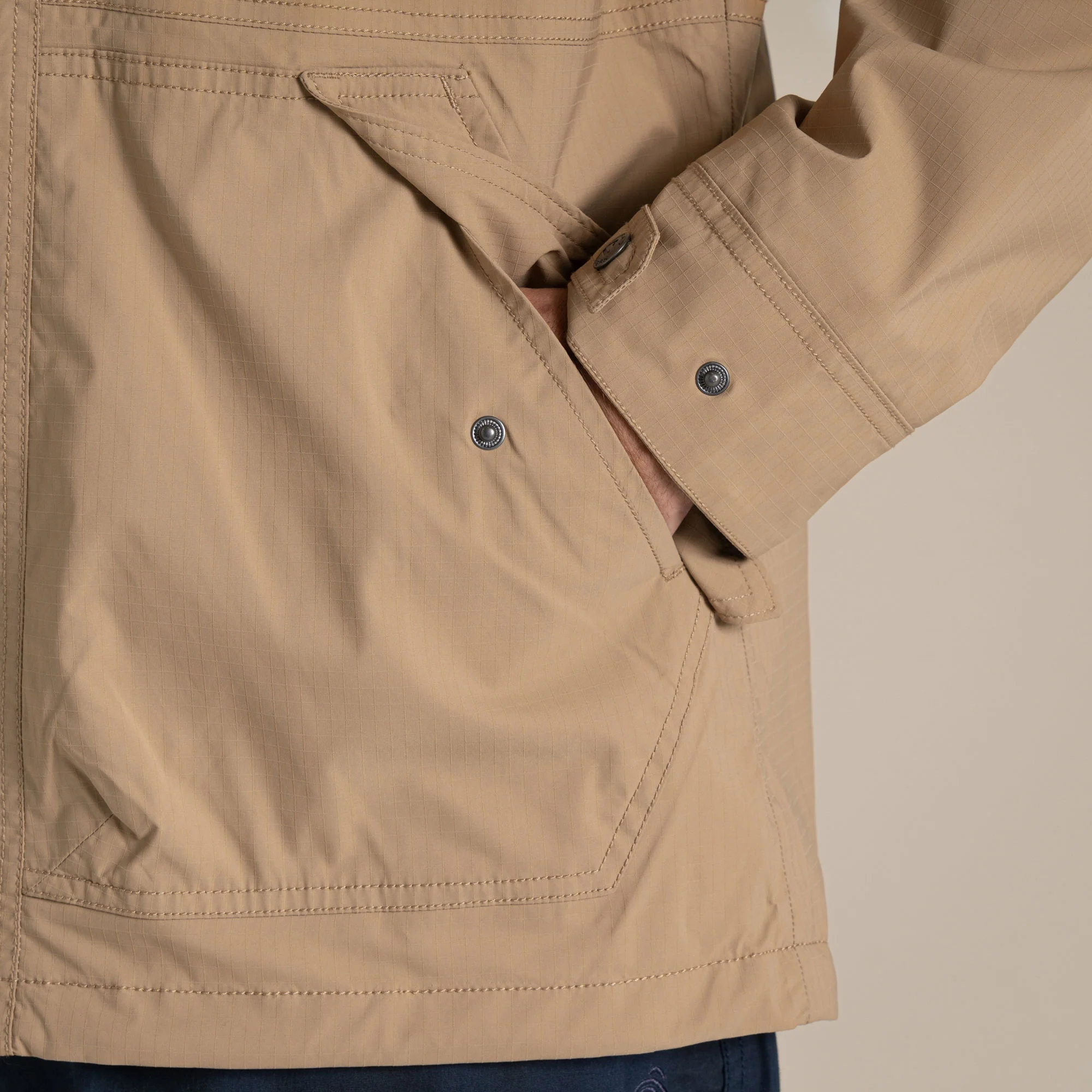 Craghoppers Men's Pandion Waterproof Jacket | Earthenware - Image 9