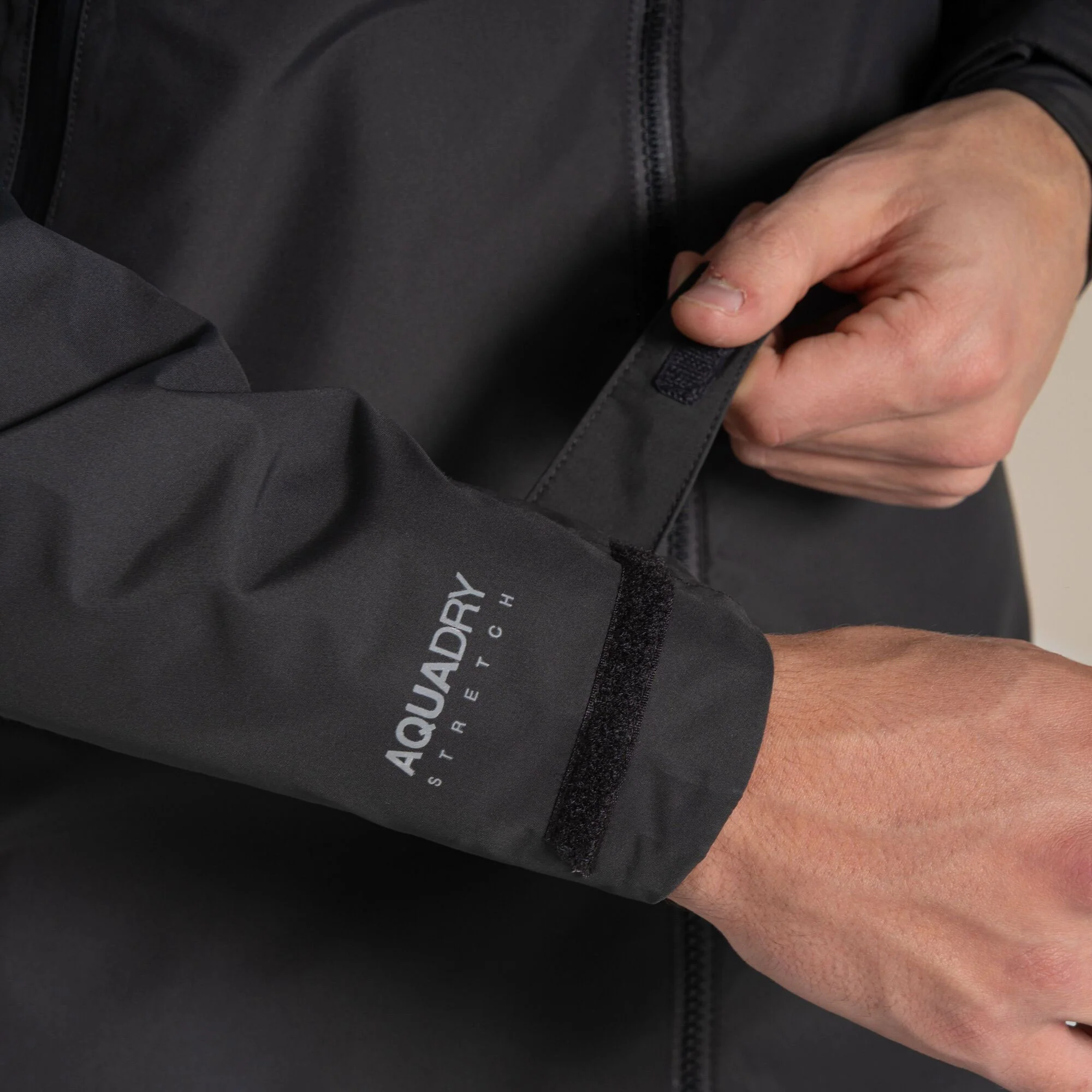 Craghoppers Men's Vanth Waterproof Jacket | Black Pepper / Black - Image 5