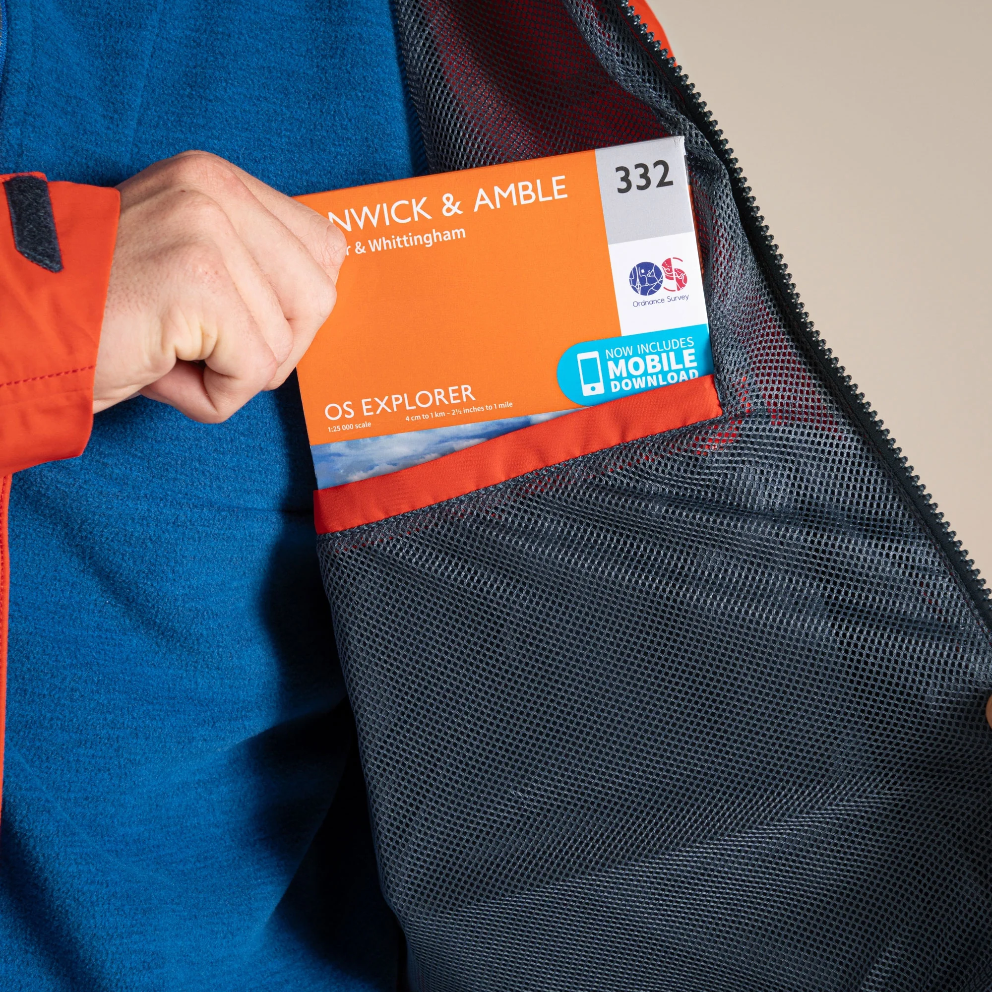 Craghoppers Men's Vanth Waterproof Jacket | Pimento Red - Image 8