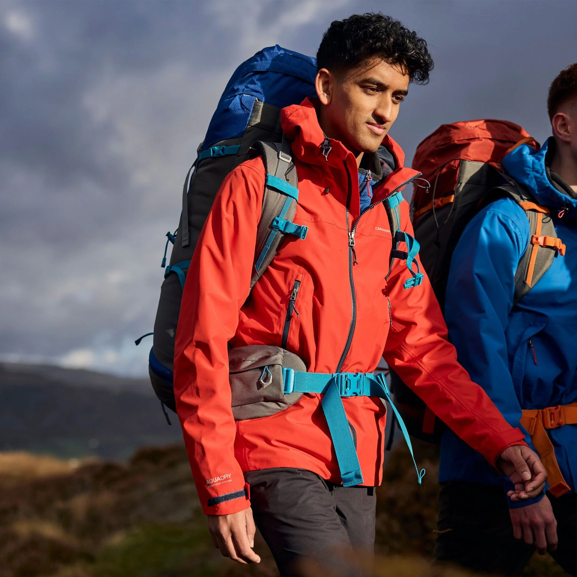 Craghoppers Men's Vanth Waterproof Jacket | Pimento Red - Image 9