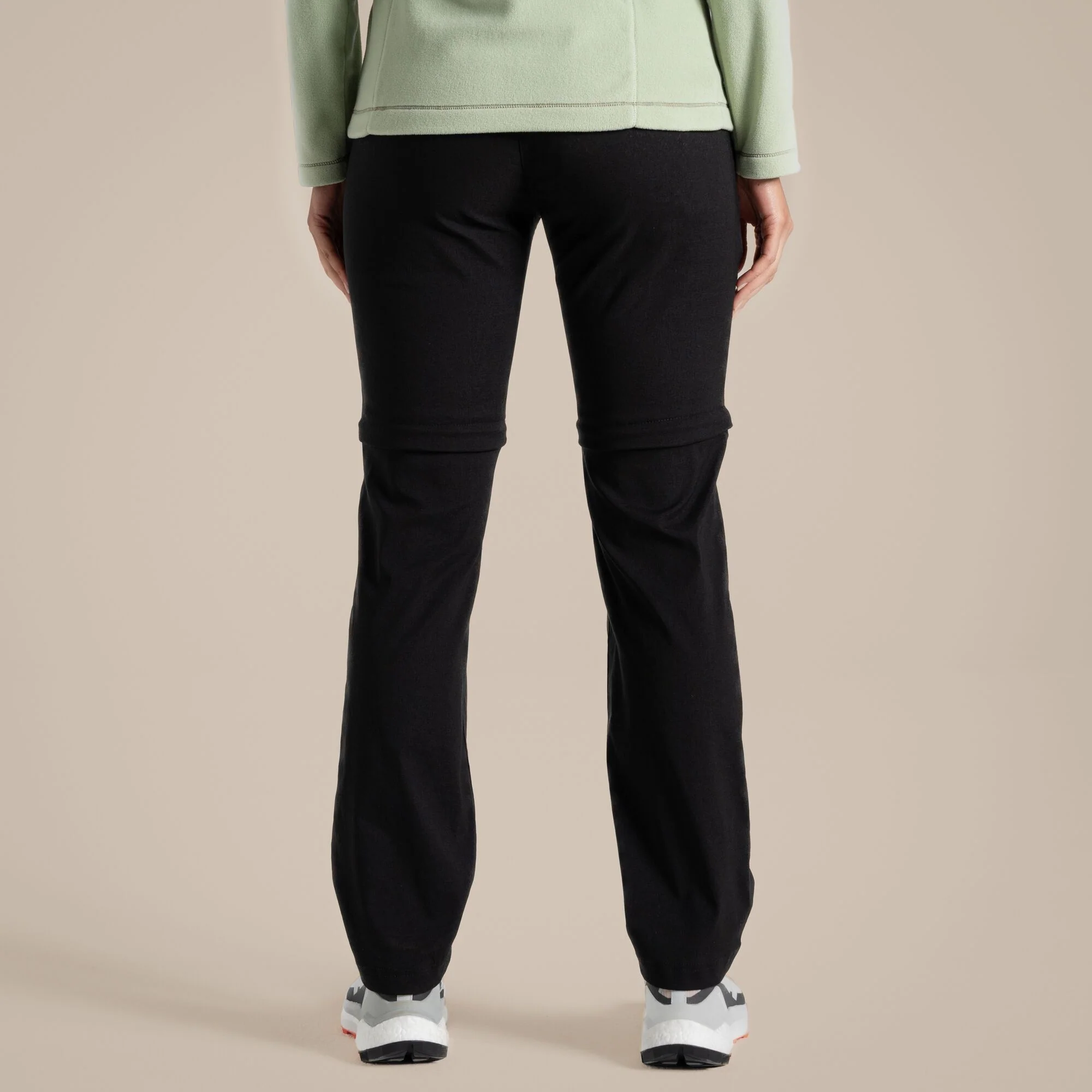 Craghoppers Women's Kiwi Pro II Convertible Trousers | Black - Image 3