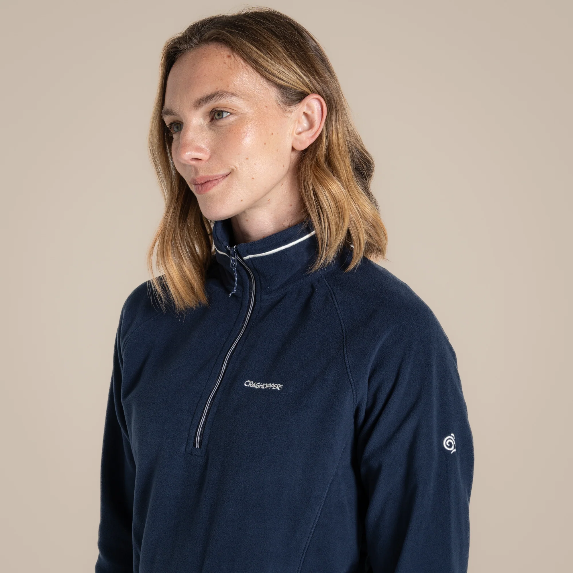 Craghoppers Women's Miska VI Half Zip Fleece | Blue Navy - Image 4