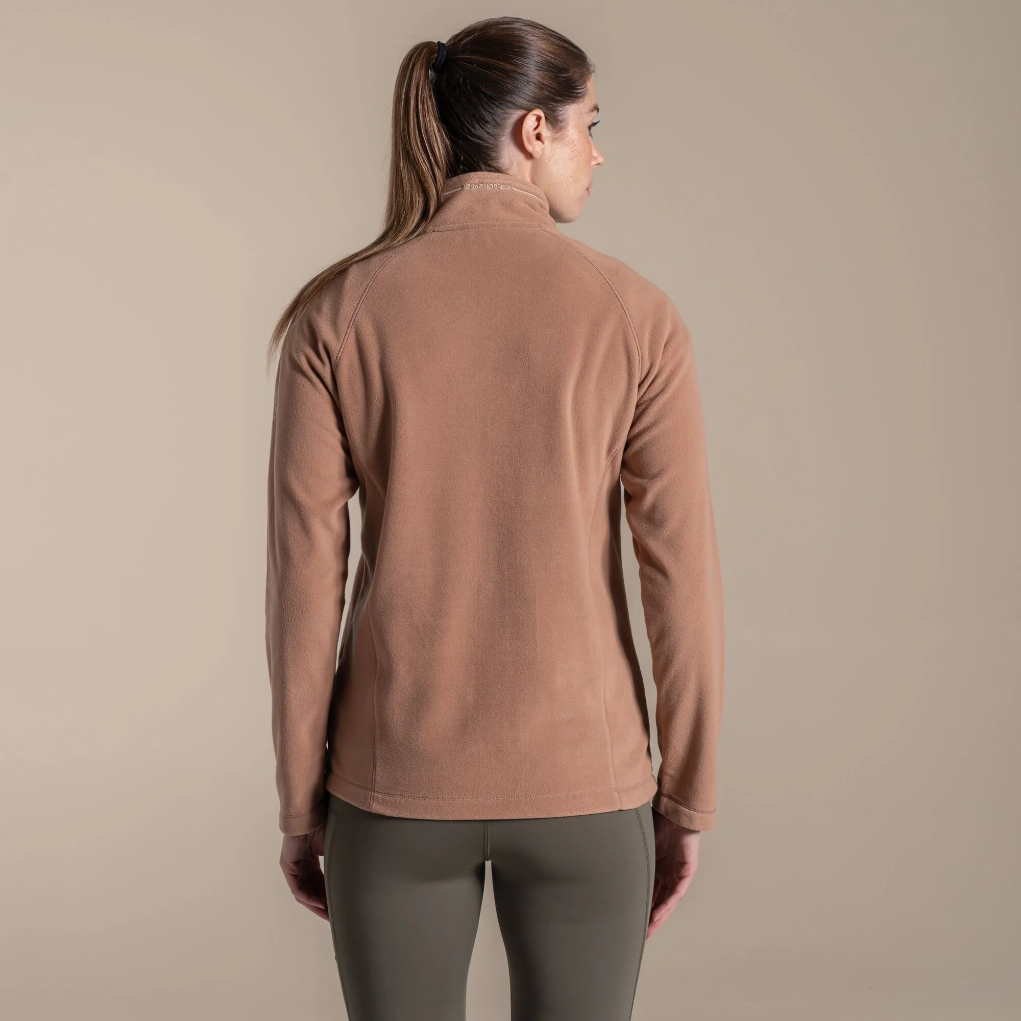 Craghoppers Women's Miska VI Half Zip Fleece | Umber - Image 3