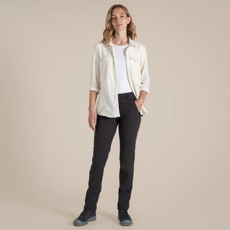 Craghoppers Women's NosiLife Pro Trouser III | Charcoal - Image 3