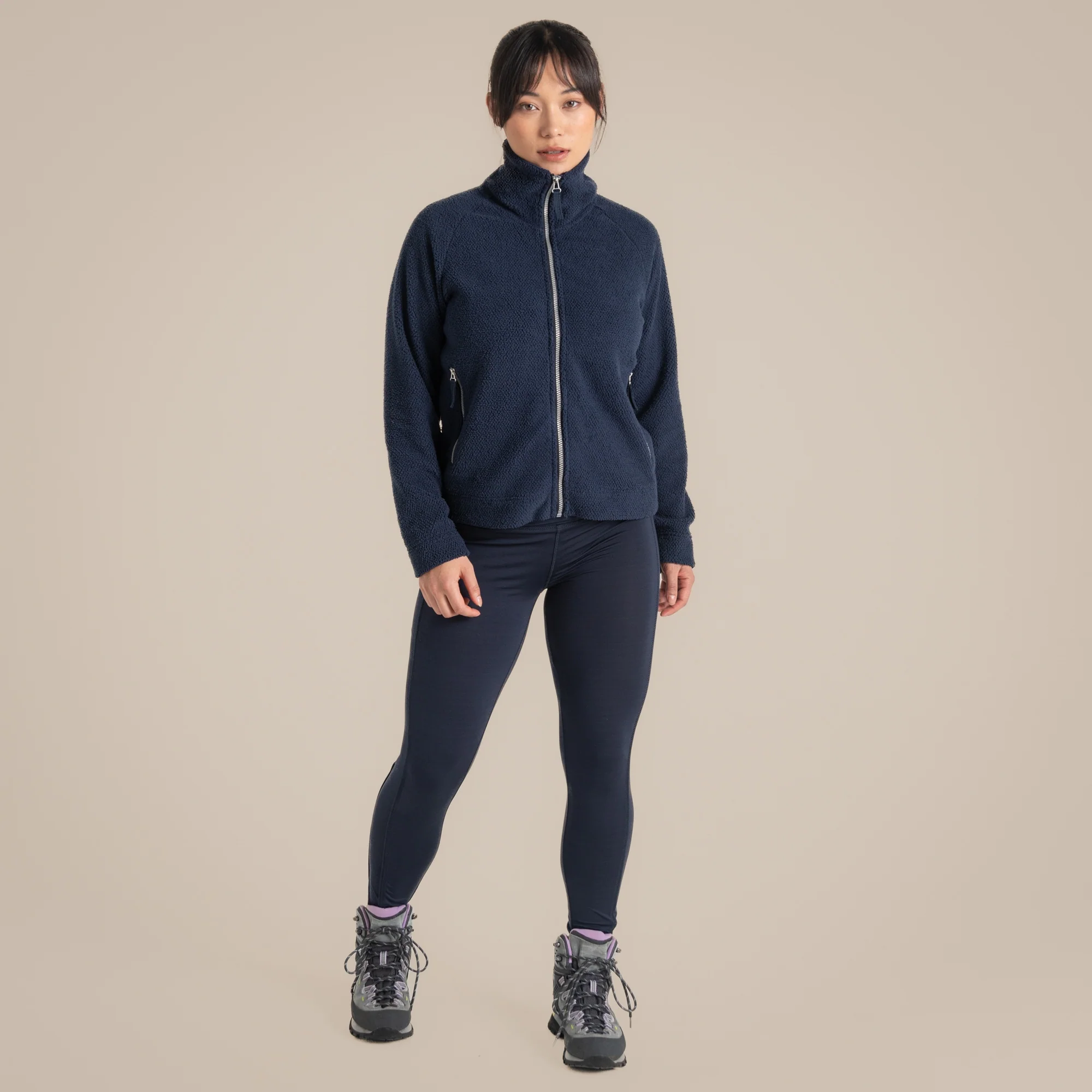 Craghoppers Women's Raya Full Zip Fleece | Blue Navy - Image 7