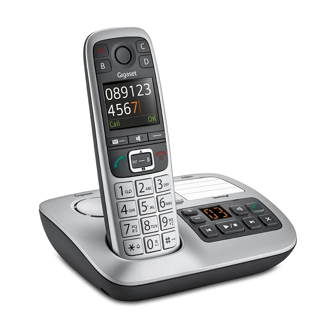 Gigaset E560A Cordless Phone, Single Handset with Big Buttons - Image 3