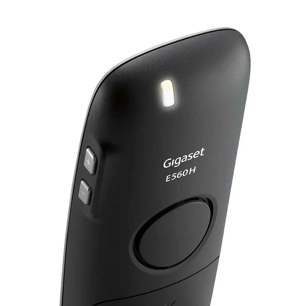 Gigaset E560A Cordless Phone, Trio Handset with Big Buttons - Image 5