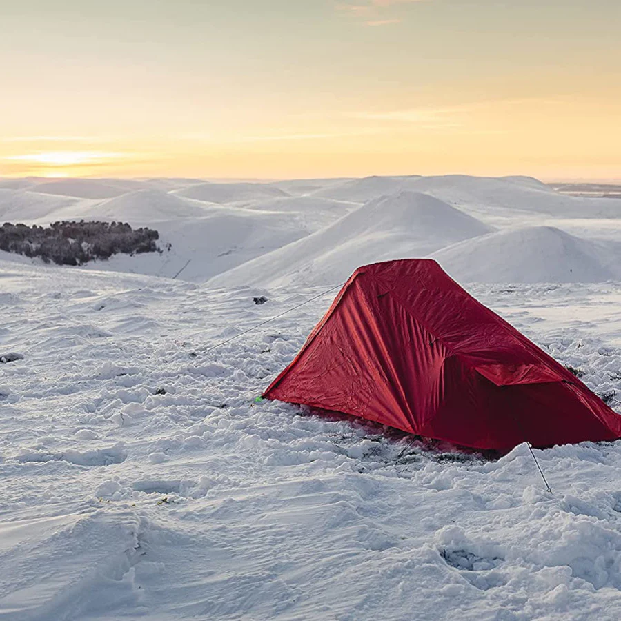 Highlander Blackthorn 1-Person Tent - Red - Image 6