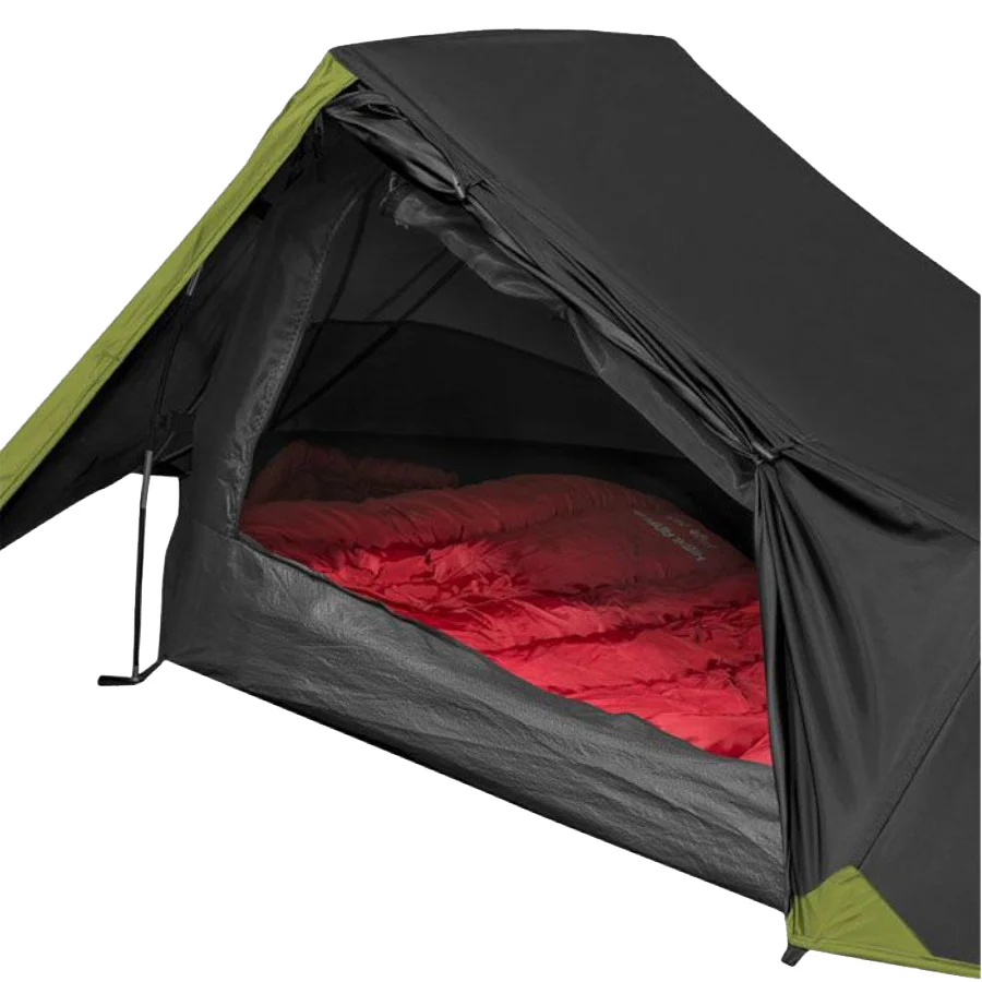 Highlander Blackthorn 1-Person Tent - Black - Image 3