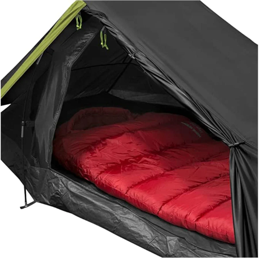 Highlander Blackthorn 1-Person XL Tent - Black - Image 3