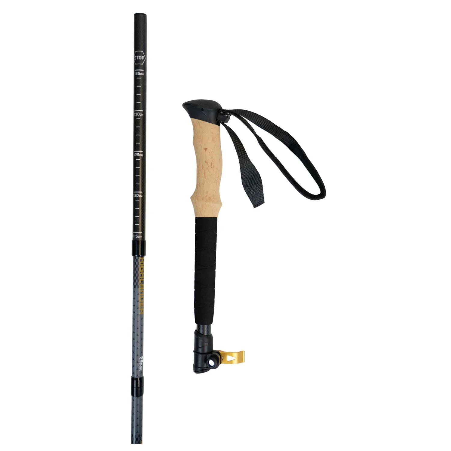 Highlander Skye Carbon FZ Walking Pole (Pair) - Image 10