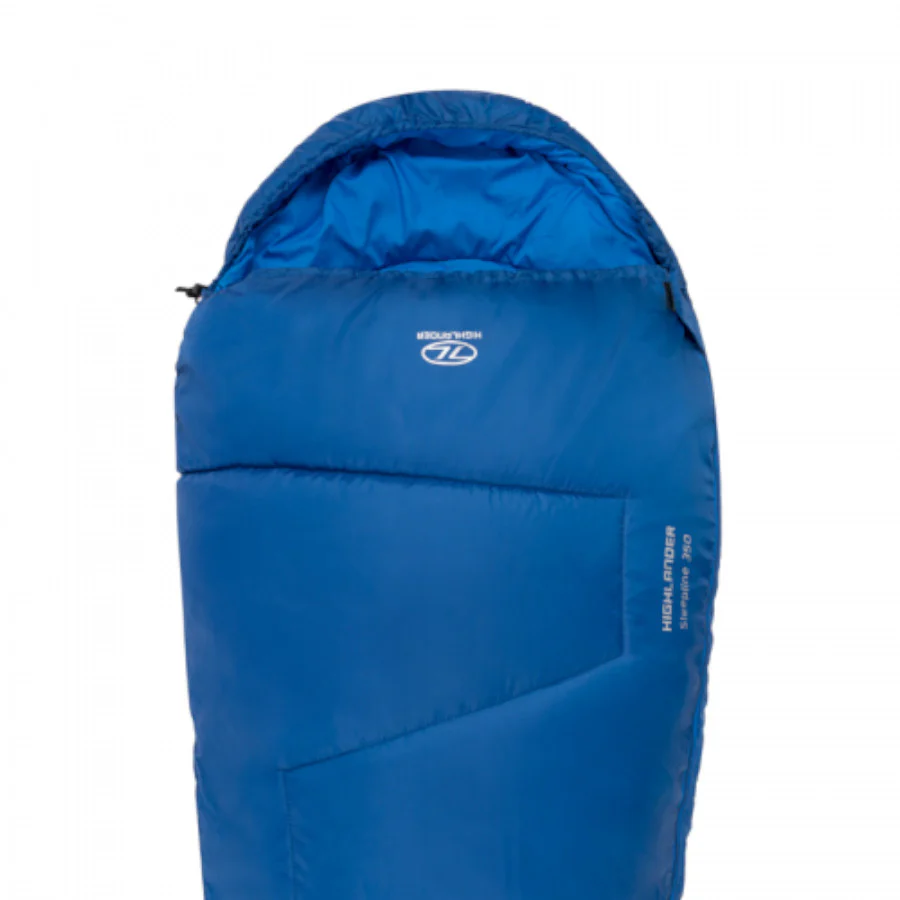 Highlander Sleepline 350 Sleeping Bag - Blue - Image 3