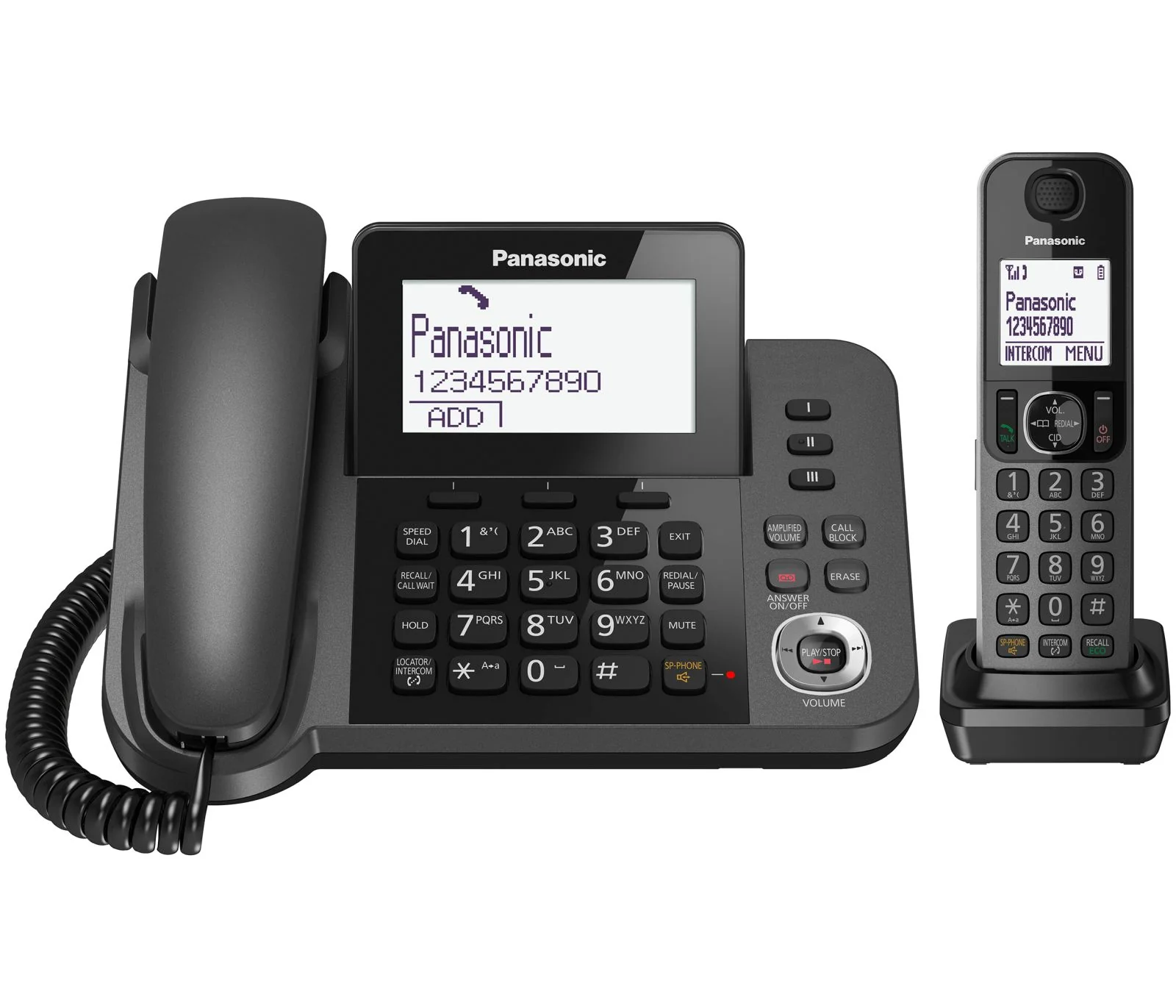 Panasonic KX-TGF320E Corded & Cordless Phone Combo - Image 2