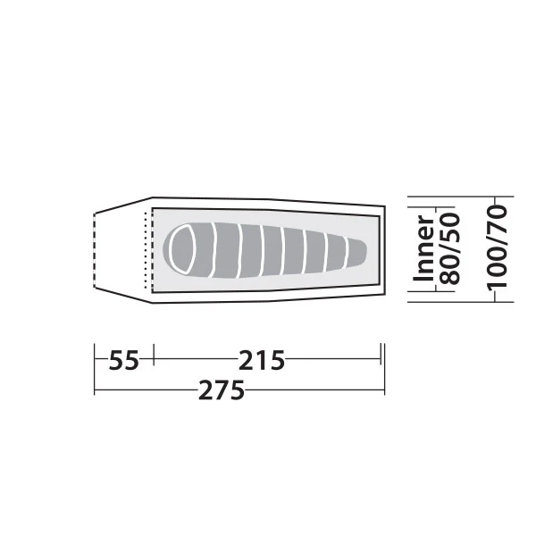Robens Elk River 1 Person Tent - Image 3