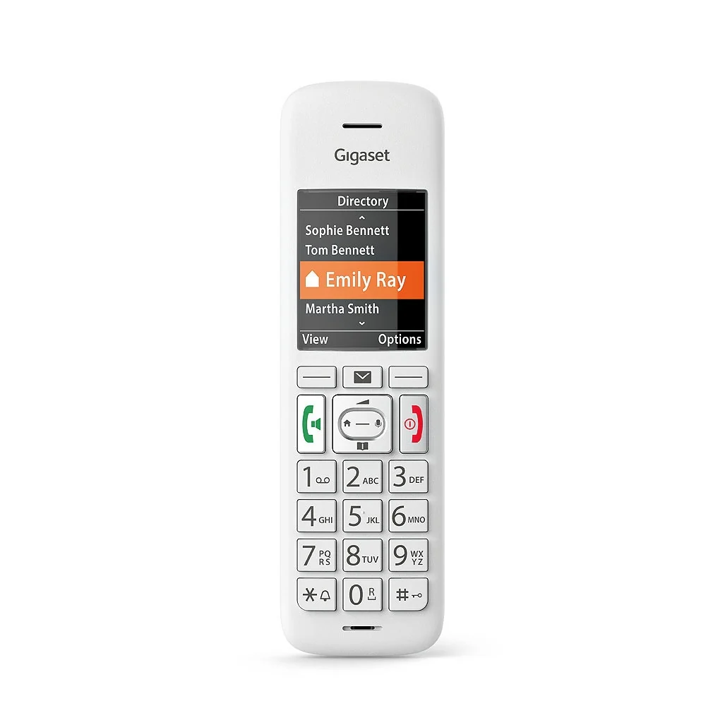 Gigaset Premium E390A Cordless Phone, Twin Handset with Big Buttons - Image 3