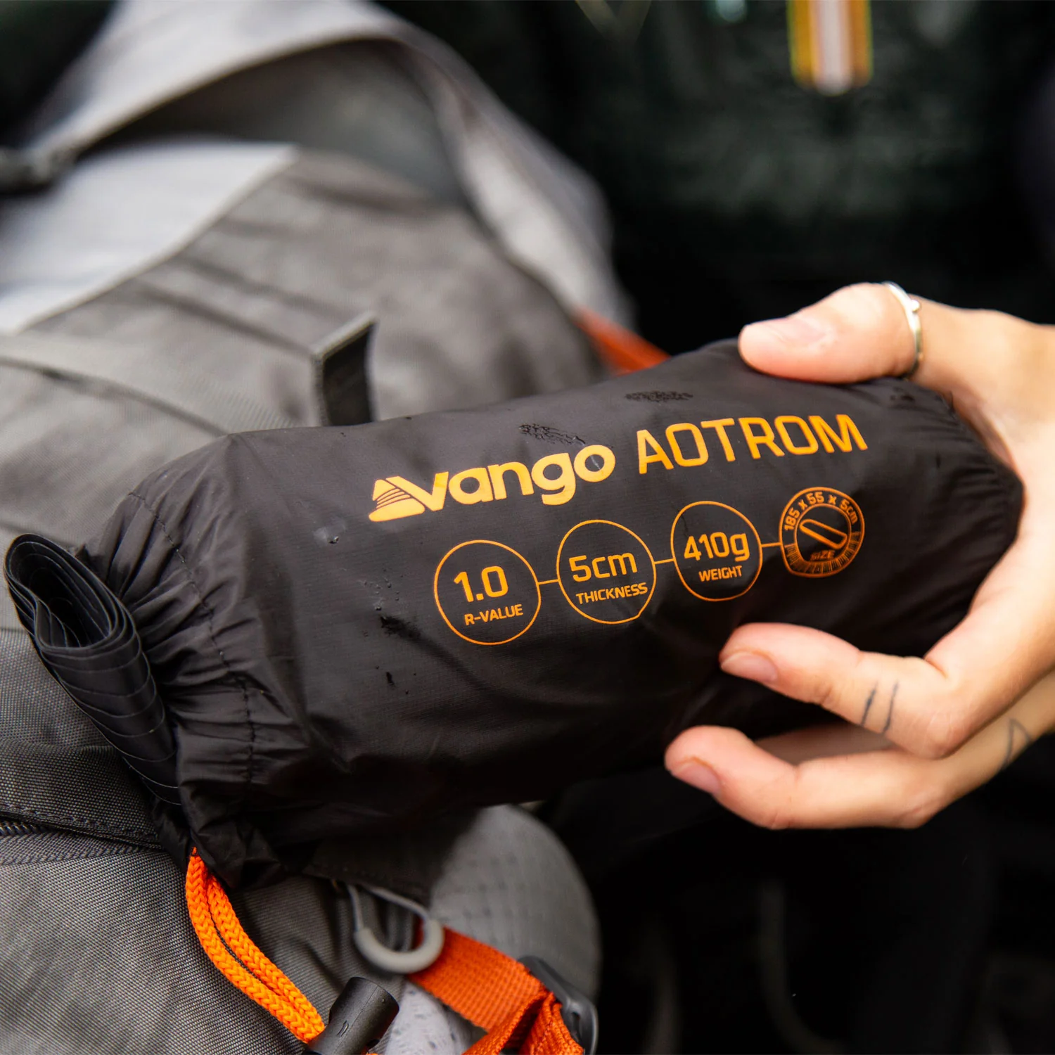 Vango Aotrom 5 Lightweight Sleeping Mat - Image 6