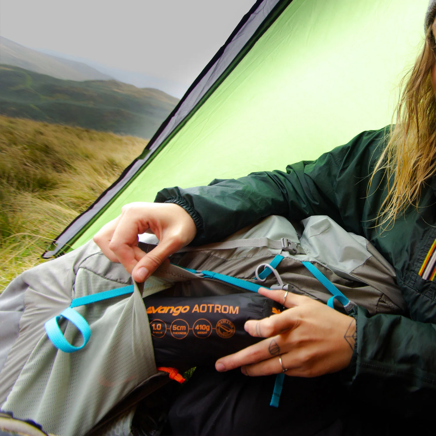 Vango Aotrom 5 Lightweight Sleeping Mat - Image 7